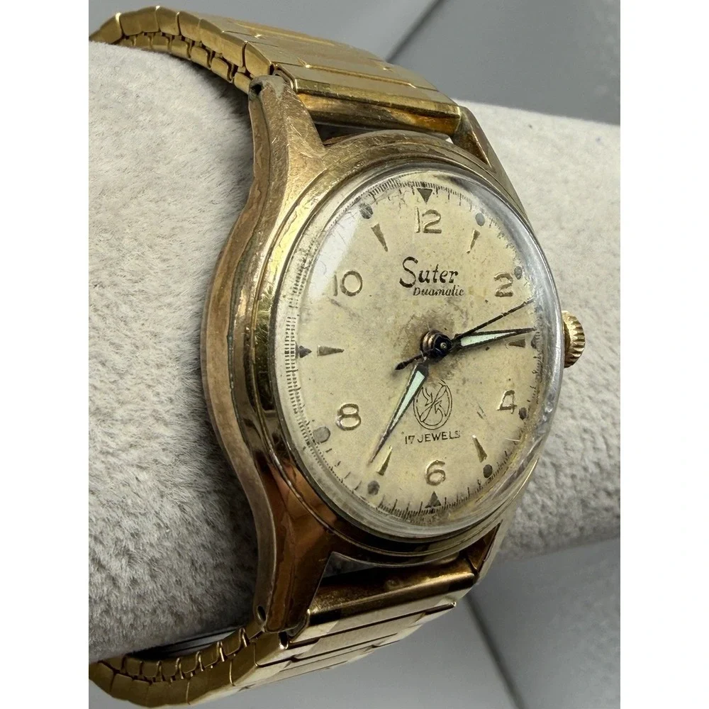 Suter Duamatic Working Automatic Mens Watch 31MM 7